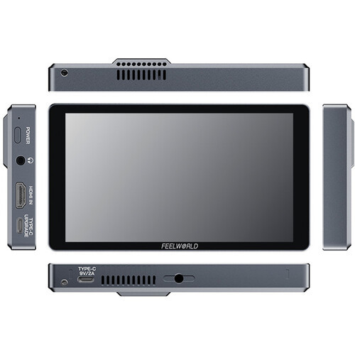 Feelworld P6XL 6" On-Camera Field Monitor with Built-in Battery 攝影機專用外接監視器 (內建電池)