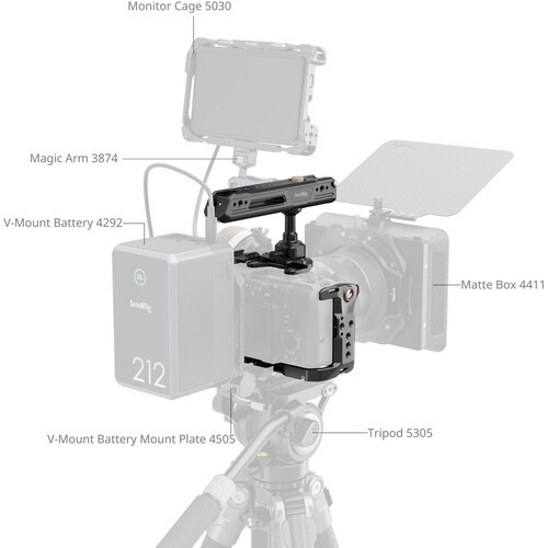 SmallRig 5589 Basic Camera Cage Kit with Rotating Top Handle for Sony FX2 基本套籠套裝 (附旋轉頂手柄)