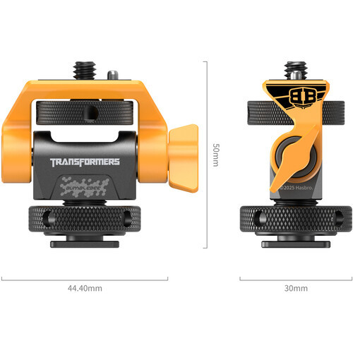 SmallRig 5519 Transformers Adjustable Monitor Mount with Cold Shoe (BumbleBee Edition) 可調式冷靴監視器支架 (大黃蜂系列)