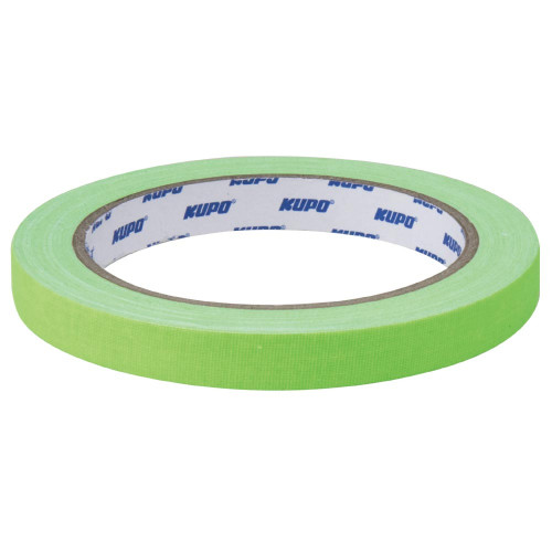 Kupo CSS-2415GN 24mm x 13.72 Cloth Spike Tape Green 舞台定位螢光膠帶 (綠色) Kupo CSS-2415GN 24mm x 13.72 Cloth Spike Tape Green 舞台定位螢光膠帶 (綠色)