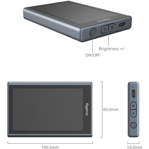 SmallRig 4850B Wireless Video Phone Monitor 無線手機外接螢幕 SmallRig 4850B Wireless Video Phone Monitor 無線手機外接螢幕