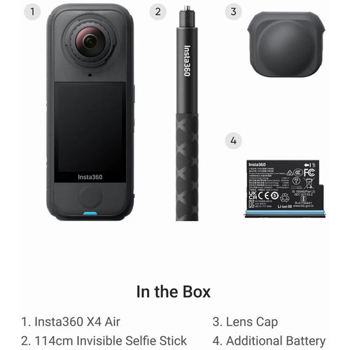 Insta360 X4 Air 8K Starter Bundle 入門套裝 Insta360 X4 Air 8K Starter Bundle 入門套裝