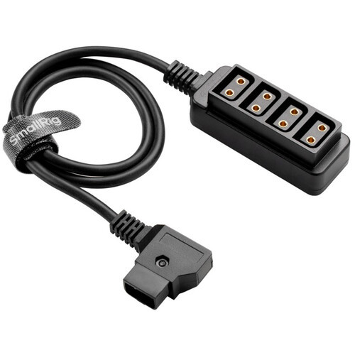 SmallRig 4831 Male D-Tap to 4-Port Female D-Tap Splitter Hub 25" 電源線