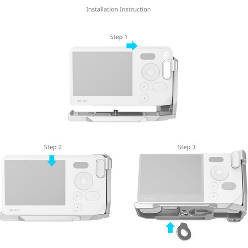 SmallRig 5390 L-Shaped Mount Plate with Handle for Sigma BF Silver L型快拆底板 (銀色)