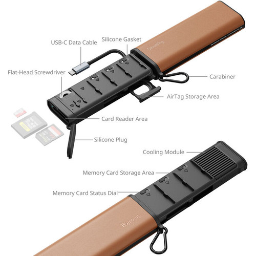SmallRig 4532 CFexpress Type B Multifunctional Card Reader and Storage Case 多功能讀卡器兼收納盒
