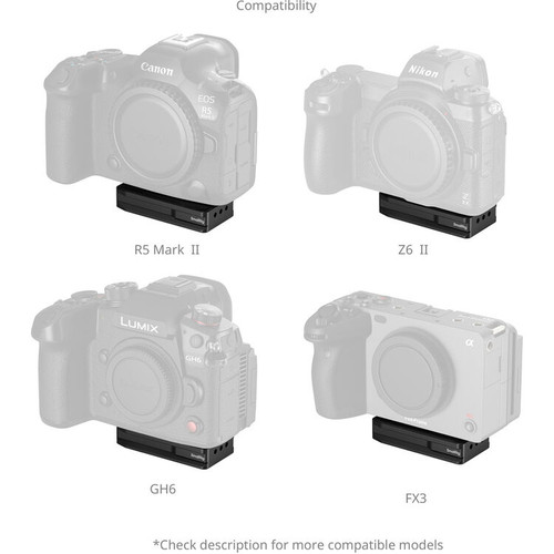 SmallRig MD5422 Arca-Swiss Universal Mount Plate with AirTag/SmartTag2 Compartment 快拆板