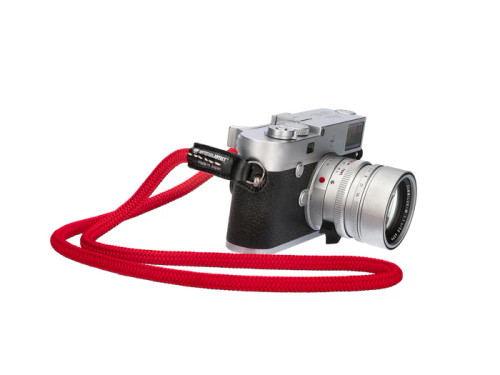 Artisan&Artist ACAM-301A Silk Cord Strap With Ring Attachment 980mm Red 絲質編織相機背帶 (紅色)