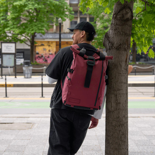 Wandrd Prvke V4 Photo Backpack 攝影背包 (31L | Rhone Burgundy | Bag only)