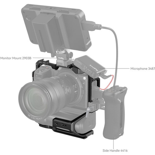 SmallRig 4524 Camera Cage for Nikon Z6 III with MB-N14 Vertical Grip 相機保護籠