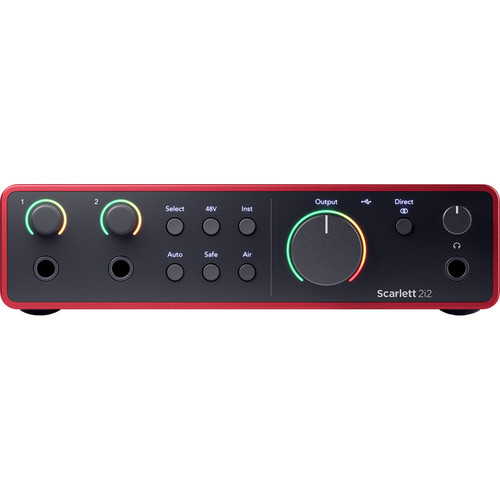 Focusrite Scarlett 2i2 4th Generation USB-C Audio Interface 錄音介面