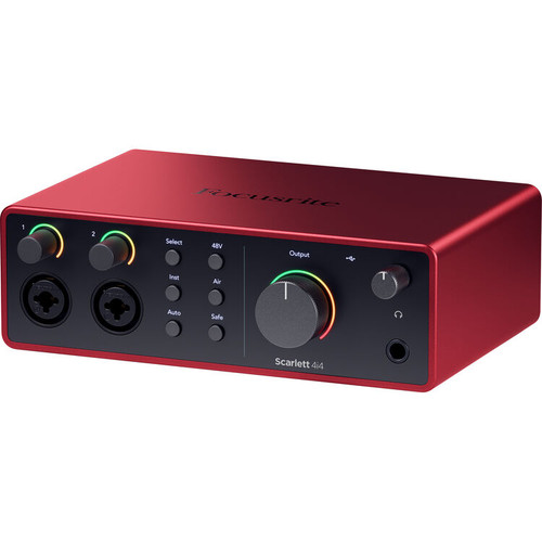 Focusrite Scarlett 4i4 4th Generation USB-C Audio Interface 錄音介面