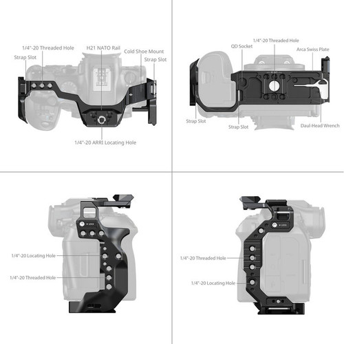 SmallRig 5954 Hawklock Cage for Canon EOS R6 Mark III 相機套籠