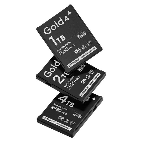 CHIPFANCIER x Mediastorm CFexpress Type B 4.0 Gold 記憶卡