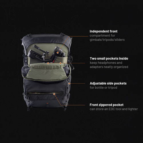 PGYTECH OnePro Focux Backpack 25L 相機背囊（黑色）