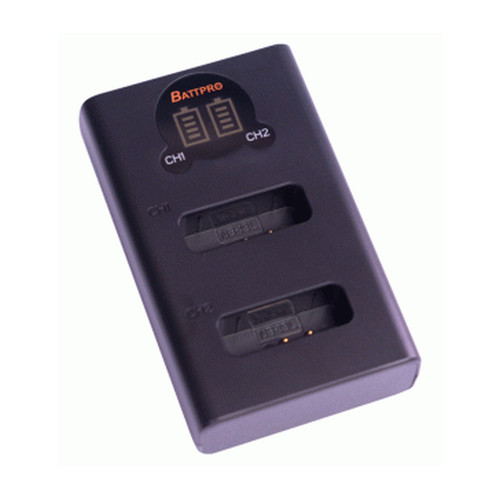 BattPro Canon NB-13L 雙位電池 USB-C + Micro USB 充電器