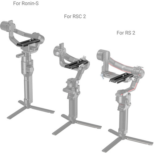 SmallRig 3158 Manfrotto Quick Release Plate for DJI RS 2/ RSC 2/ Ronin-S Gimbal 快拆底板