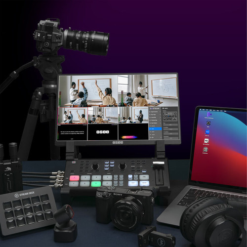 OSEE GoStream Duet SDI/HDMI/NDI|HX Live Stream Video Mixer/Switcher/Recorder 切換台