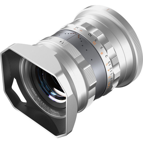 Thypoch Simera 28mm f/1.4 Lens 鏡頭 (Fujifilm X | Silver)