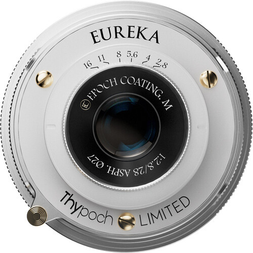 Thypoch Eureka 28mm f/2.8 Lens 全片幅復古手動鏡頭 (Fujifilm X | White)