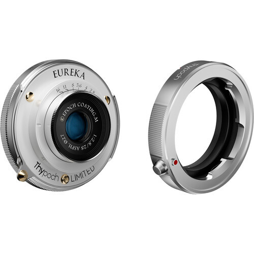 Thypoch Eureka 28mm f/2.8 Lens 全片幅復古手動鏡頭 (Leica M + M-X 轉接環 | Silver)