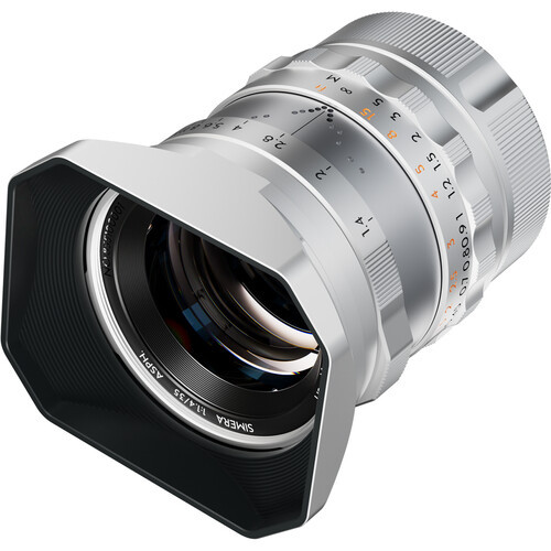 Thypoch Simera 35mm f/1.4 Lens 鏡頭 (Leica M | Silver)