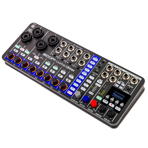 Zoom LiveTrak L6max 12-Channel Digital Mixer and Recorder 數碼混音錄音機