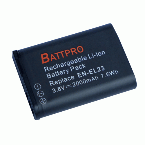 BattPro Nikon EN-EL23 相機代用電池