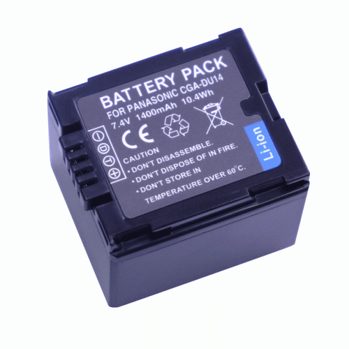 BattPro Panasonic CGA-DU14 攝錄機代用電池