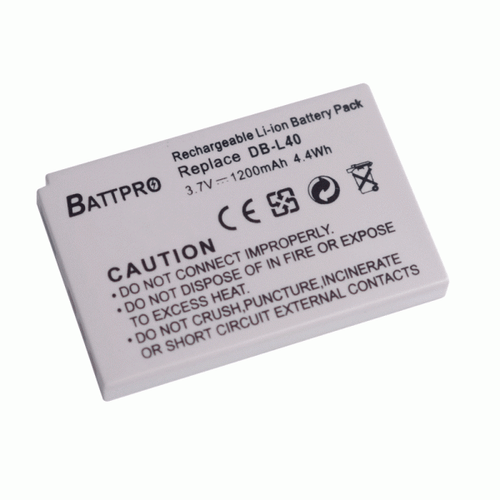BattPro Sanyo DB-L40 相機代用電池