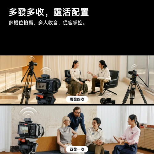 Insta360 Mic Pro  (2 TX + 1 RX) 無線收音器