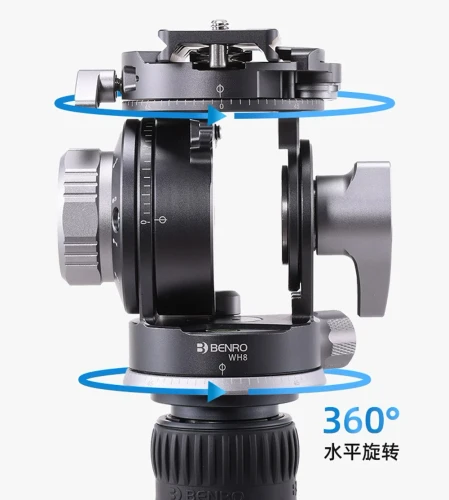 BENRO 百諾 WH8 Gimbal Head 攝像液壓雲台
