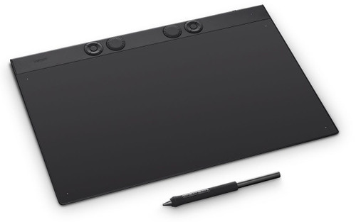 Wacom Intuos Pro L PTK-870/K0-F 斜角與手寫筆