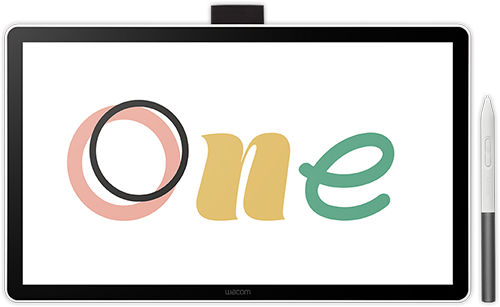 Wacom One 14 螢幕與手寫筆