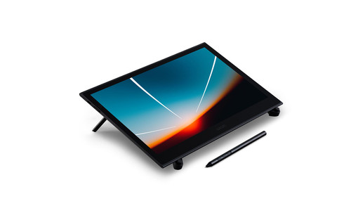 Wacom Movink 13 斜角、支架與手寫筆