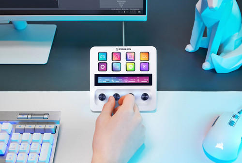 Elgato Stream Deck+ White 控制台 official product image 6