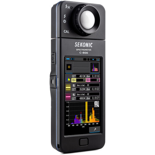 Sekonic C-800 Spectrometer 觸摸屏色温表
