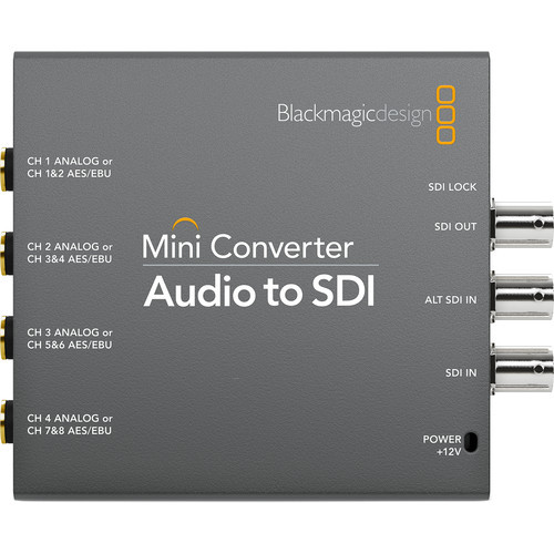 Blackmagic Design Mini Converter Audio to SDI - 產品圖片 2