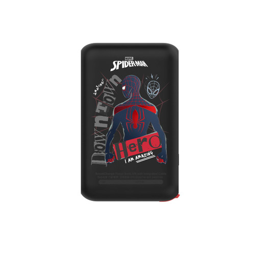 Belkin BoostCharge 10000mAh Marvel 流動充電器連內置線 (Spider-Man) 圖片 8