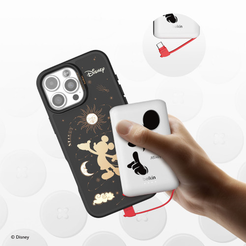 Belkin BoostCharge 10000mAh Disney 流動充電器連內置線 (Mickey) 圖片 5