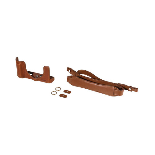 SmallRig 6275 Leather Half Case Kit For Panasonic Lumix L10 Brown 皮套套件 (啡色)