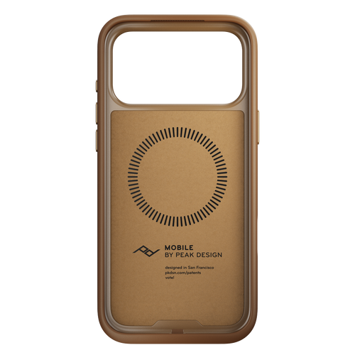 Peak Design Everyday Case for iPhone 17 Pro Max (Tan) product angle 3