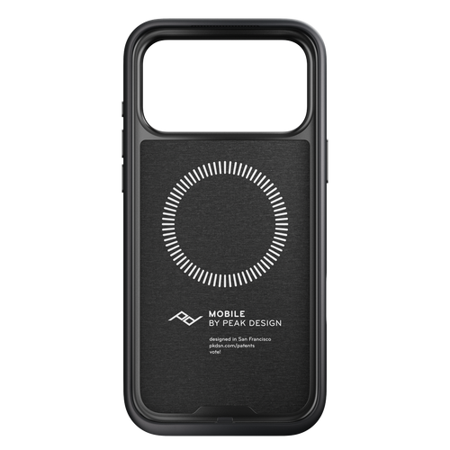 Peak Design Everyday Case for iPhone 17 Pro Max (Charcoal) product angle 3