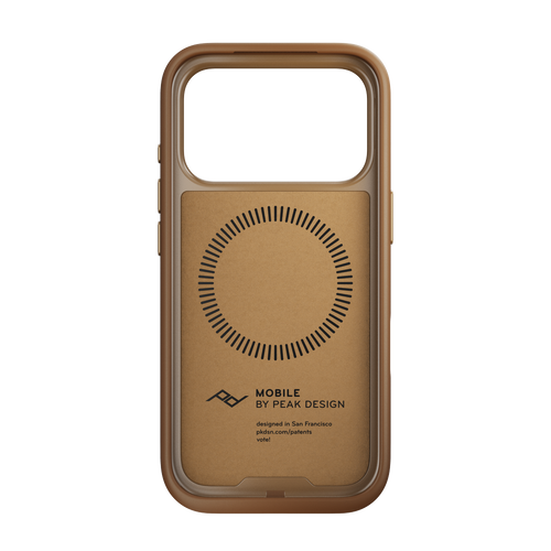 Peak Design Everyday Case for iPhone 17 Pro (Tan) product angle 3