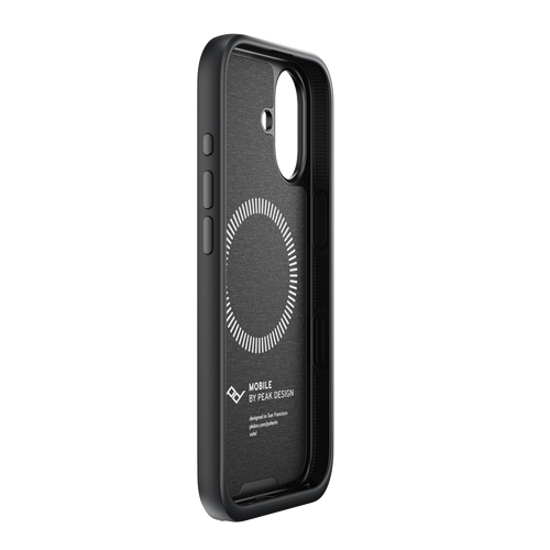 Peak Design Everyday Case for iPhone 17 (Charcoal) product angle 4