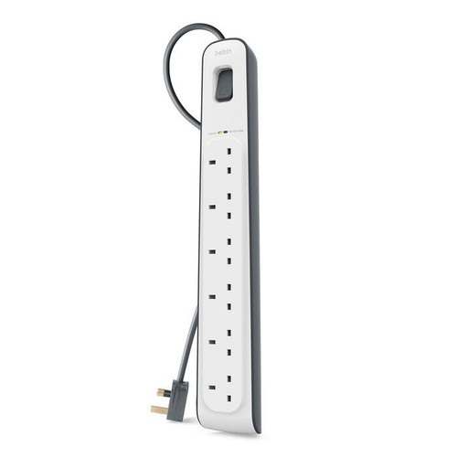 Belkin 6位防雷保護拖板（2米） 圖 2