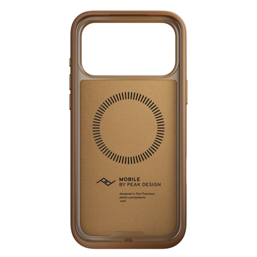 Peak Design Everyday Loop Case for iPhone 17 Pro Max (Tan) product angle 3