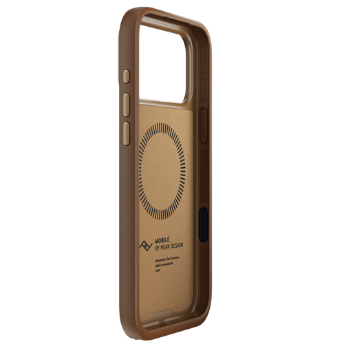 Peak Design Everyday Loop Case for iPhone 17 Pro Max (Tan) product angle 4