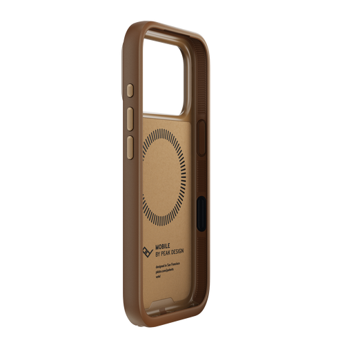 Peak Design Everyday Loop Case for iPhone 17 Pro (Tan) product angle 4