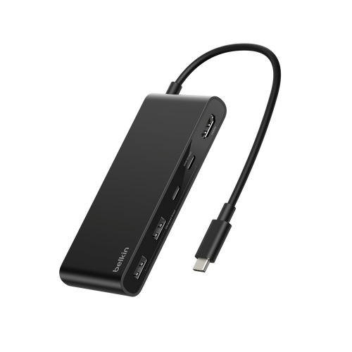 Belkin Connect USB-C 7合1 集線器 (100W｜雙 USB-C｜HDMI｜SD) 圖片 1