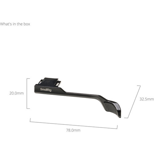 SmallRig 5702 Thumb Grip For Panasonic Lumix L10 Black 相機熱靴手柄 (黑色)